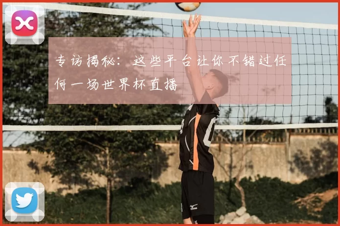 专访揭秘：这些平台让你不错过任何一场世界杯直播