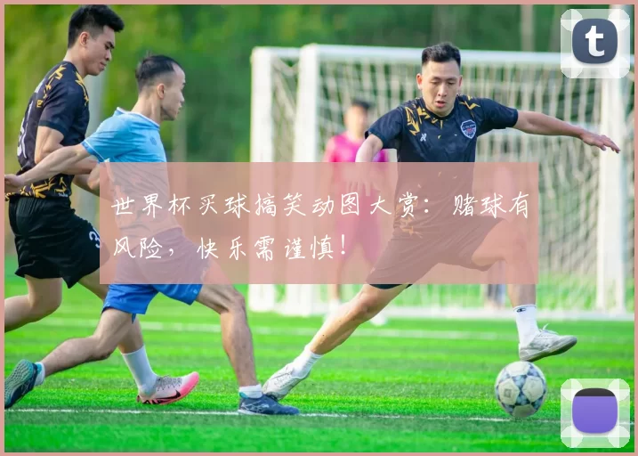 世界杯买球搞笑动图大赏：赌球有风险，快乐需谨慎！