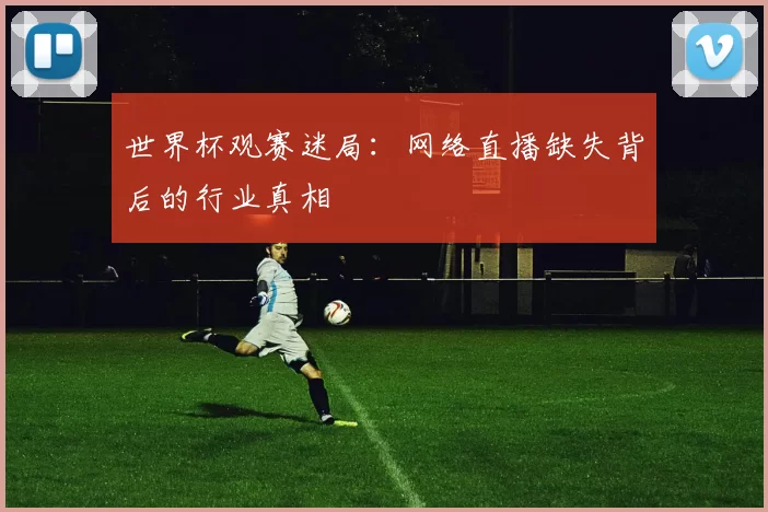 世界杯观赛迷局:网络直播缺失背后的行业真相